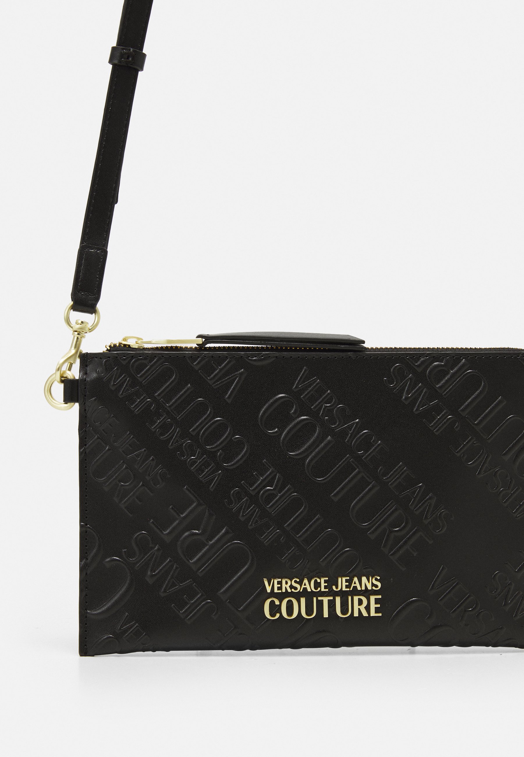 Versace Jeans Couture DEBOSSED MONOGRAM POUCHES - Pochette - nero - Zalando .it