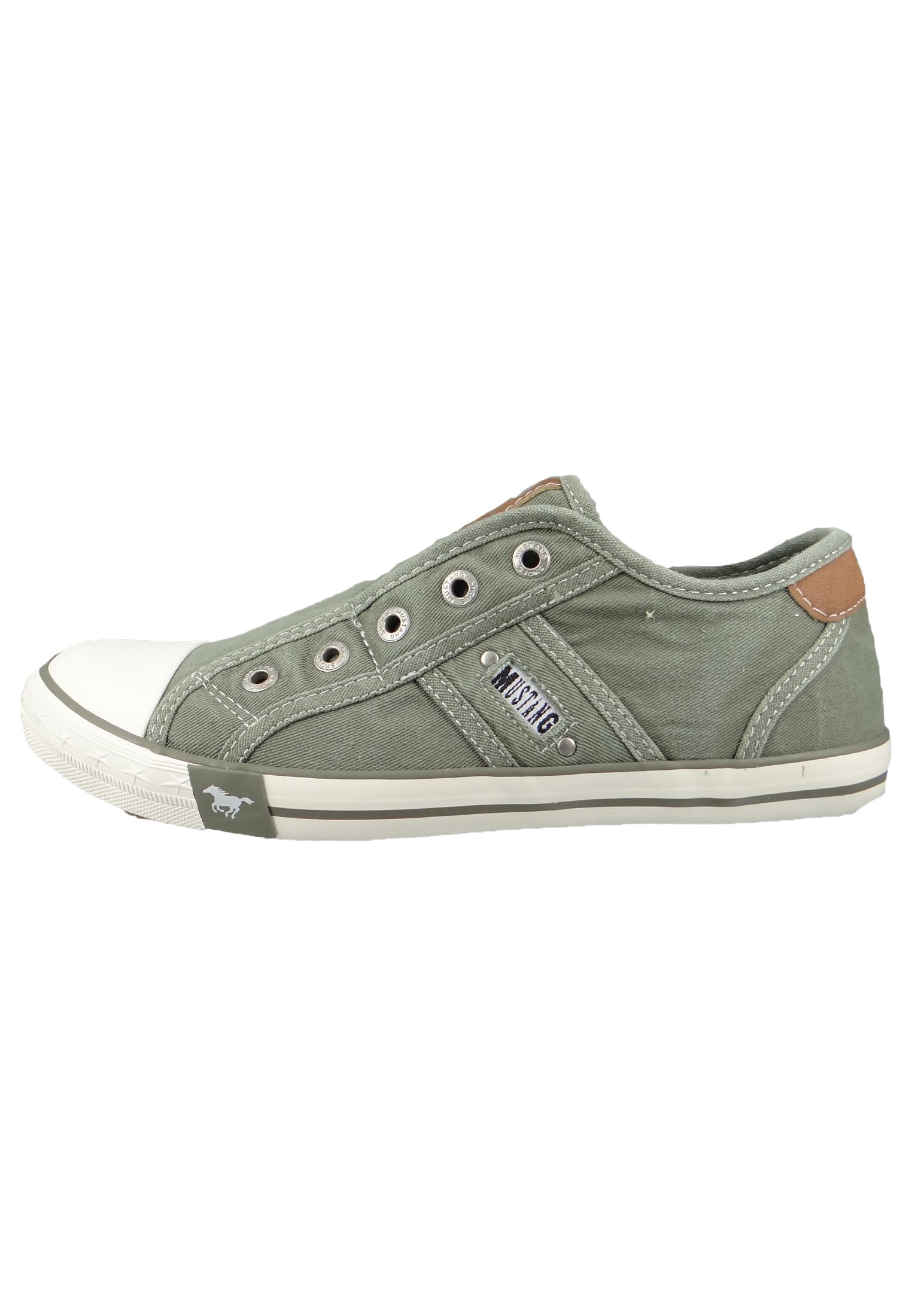 Mustang Sneakers laag - oliv/groen - Zalando.nl