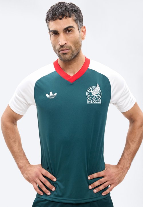 adidas Mexico 26 Away Pre Match Jersey White/Aurora Ivy — foto 5