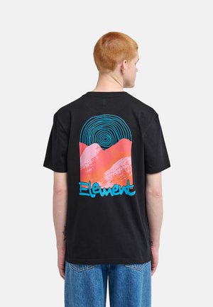 Element, ELEMENT MÄNNER APPAREL|TOPS ELYZT00698 - T-shirt print - black