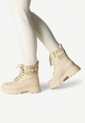 Marco Tozzi Bottines à lacets - cream