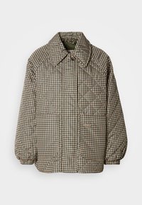 LAOISE CHECK QUILTED JACKET - Übergangsjacke - sage/sand dune