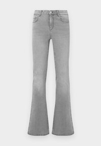 ONLLUSH RETRO FLARED  - Alt laienevad teksad - light grey denim