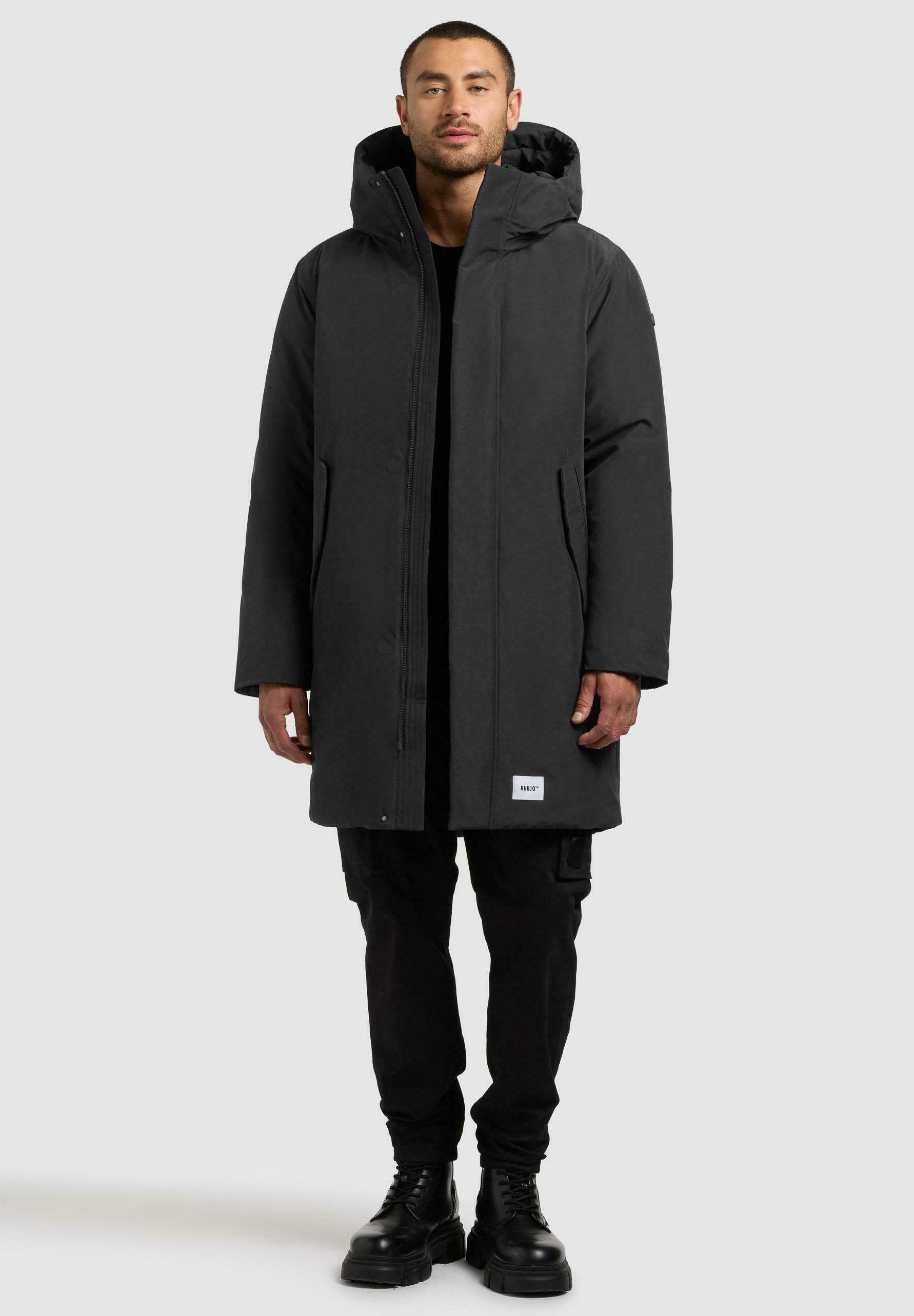 khujo FOGG Parka obrage grey/gris foncé