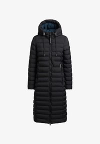 Khujo Damen Wintermantel Julina 3 Matt - Langer Steppmantel Mit Kapuze