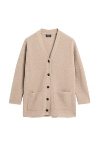 Strickjacke - beige