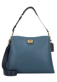 WILLOW SHOULDER BAG IN COLORBLOCK - Handbag - b4/denim