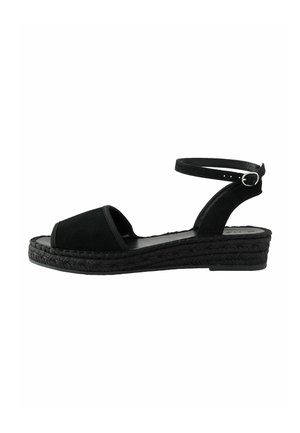 Espadrille - black suede