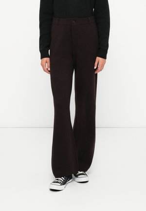CASHSOFT TAILORED PANT - Pantalon classique - terra brown