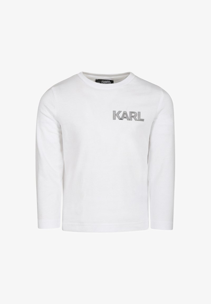 KARL LAGERFELD KIDS T-shirt à manches longues - white