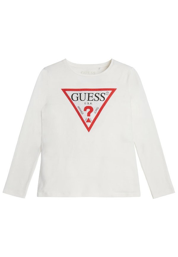 LOGO-DREIECK - Langarmshirt - weiß