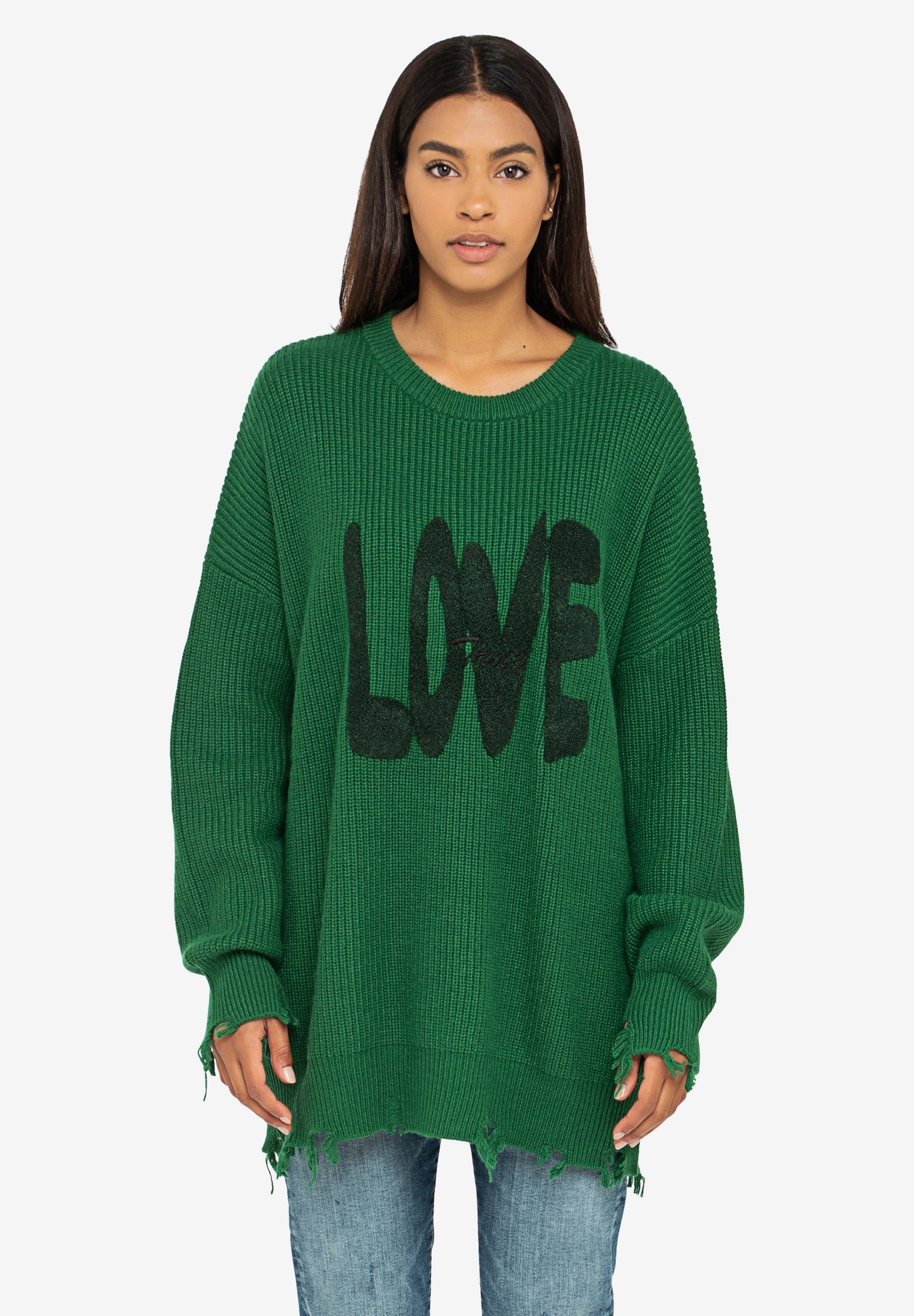 True Religion LOVE - Trui - green/groen - Zalando.nl