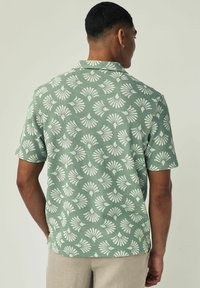 Next TEXTURED - Polo krekls - green white
