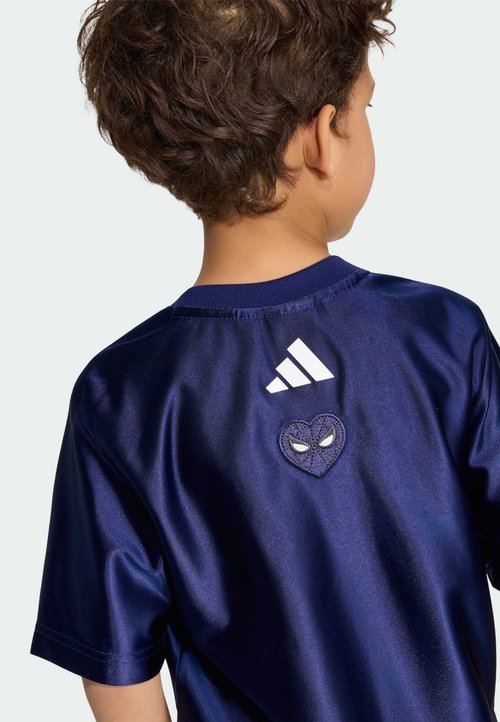adidas LITTLE KID MARVEL SPIDER-MAN TEE UNISEX - Print T-shirt - dark blue white — foto 4