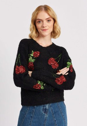 URSULA - Svetrík - black