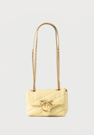 LOVE PUFF BABY - Taška cez plece - giallo vaniglia/antique gold-coloured