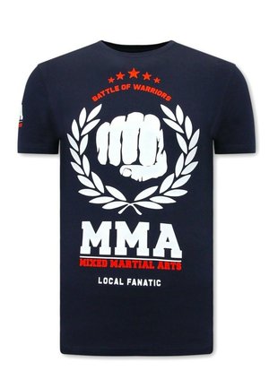 MMA FIGHTER NOV-77 - T-shirt print - blauw