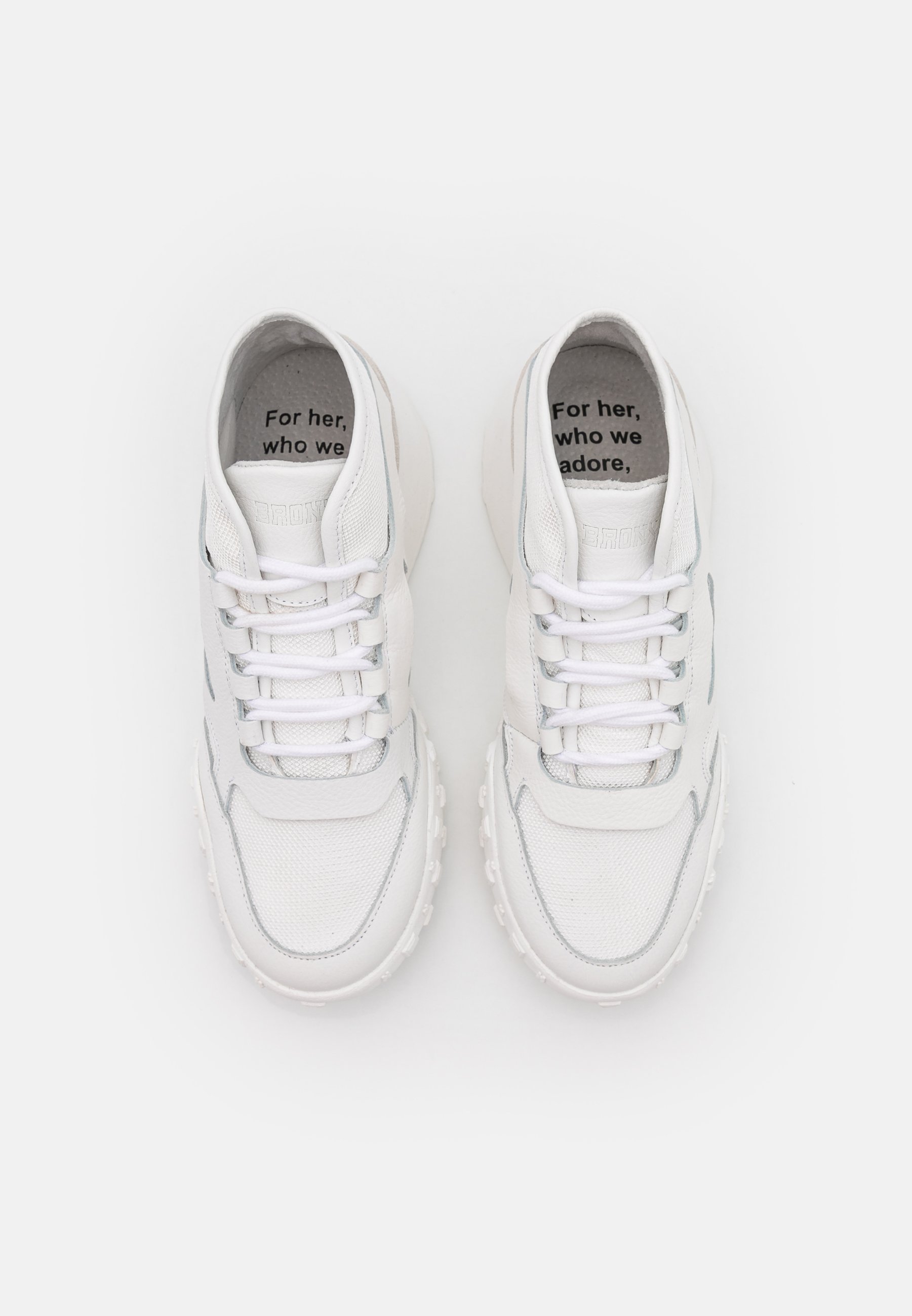 Bronx Sneakers hoog - white/wit - Zalando.nl