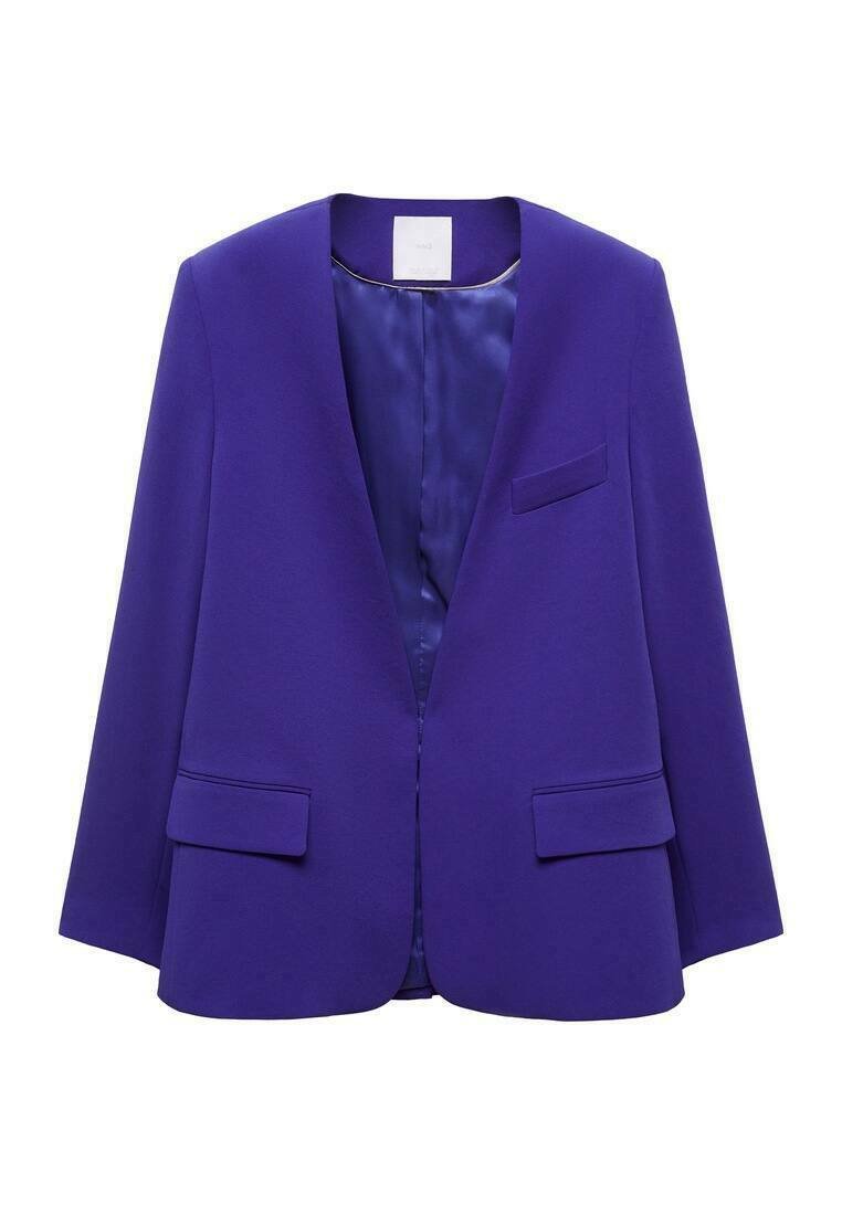 Mango Blazer donkerblauw