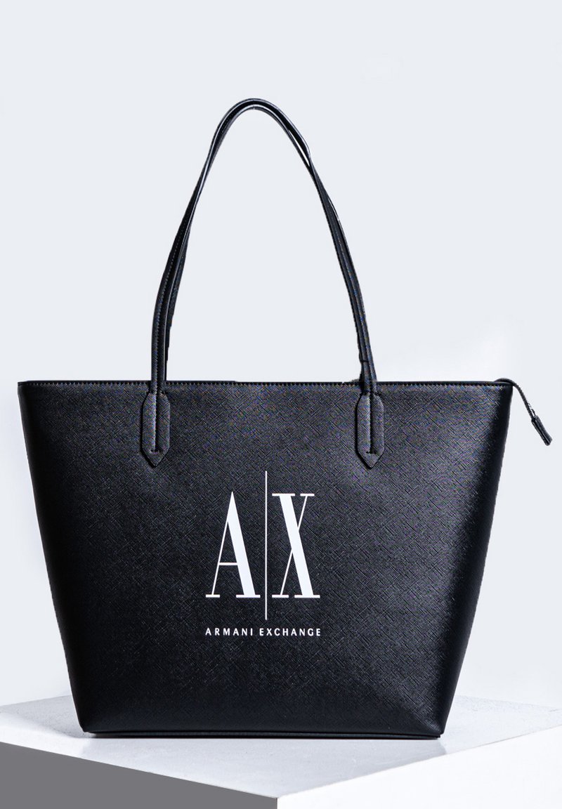 Armani Exchange Shopping Bag black/schwarz Zalando.at