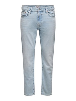 Only & Sons ONSWEFT  - Jeans Tapered Fit - light blue bleached denim