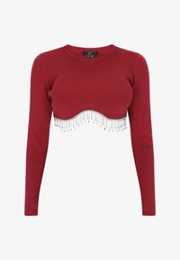 Niet geselecteerd, burgunderrot