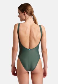 Arena TEAM STRIPE - Maillot de bain - sage