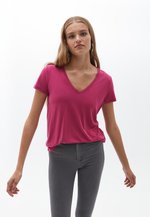 OXXO SOFT TOUCH T-SHIRT BASIC - T-shirt basic - vivacious/roze - Zalando.be