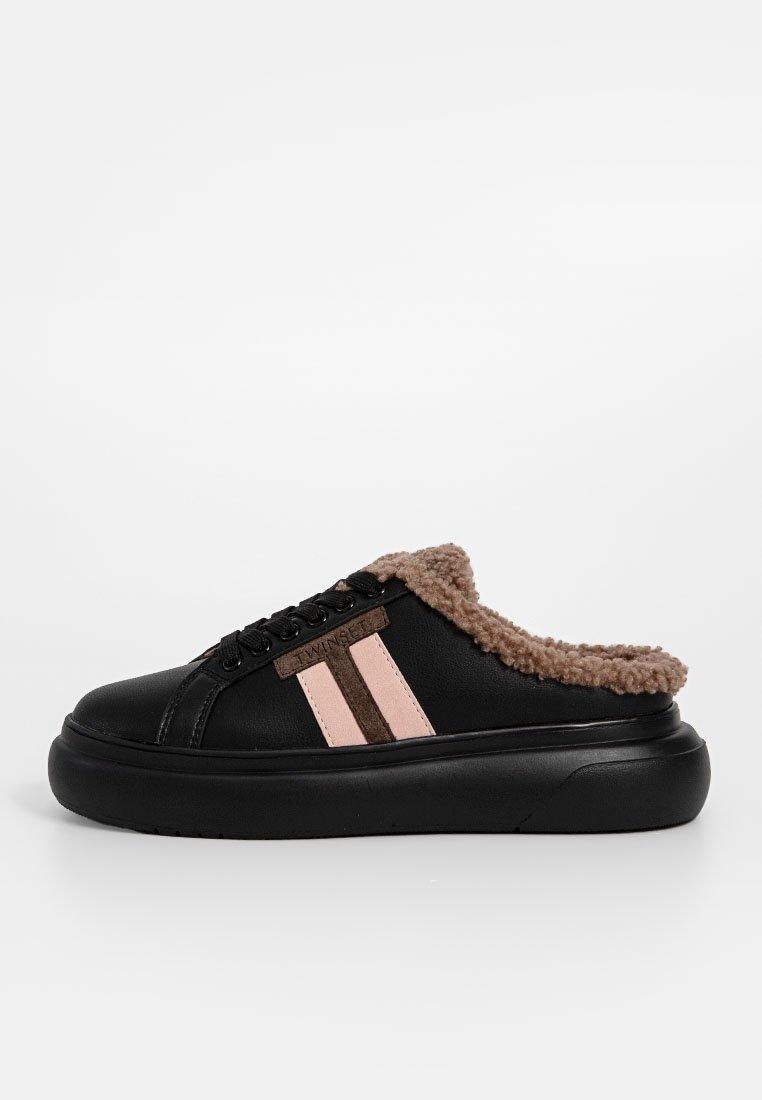 TWINSET Muiltjes met hak zwart