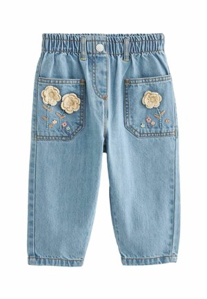 Next Jeans straight leg - mid blue denim