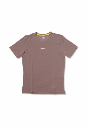 Brooks, HIGH POINT SHORT SLEEVE 2.0 - Tričko s potlačou - peppercorn