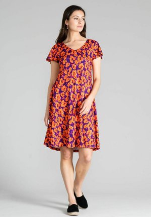 ADELE DRESS - Jersey dress - purple garden