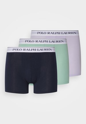Polo Ralph Lauren 3 PACK - Calzoncillos bóxer largos - celadon/navy/purple