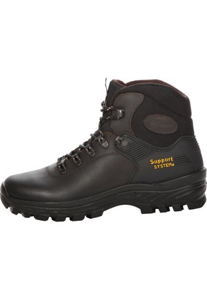 Stivaletti stringati - dark brown