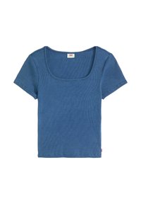 ESSENTIAL SQRD NECK - T-shirt basic - fa garment dye