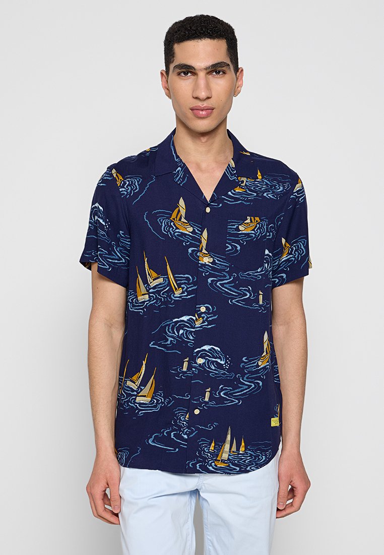 Scotch & Soda Overhemd blauw