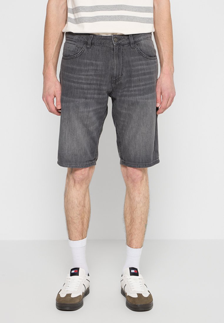 Tom Tailor Jeansshort donkergrijs