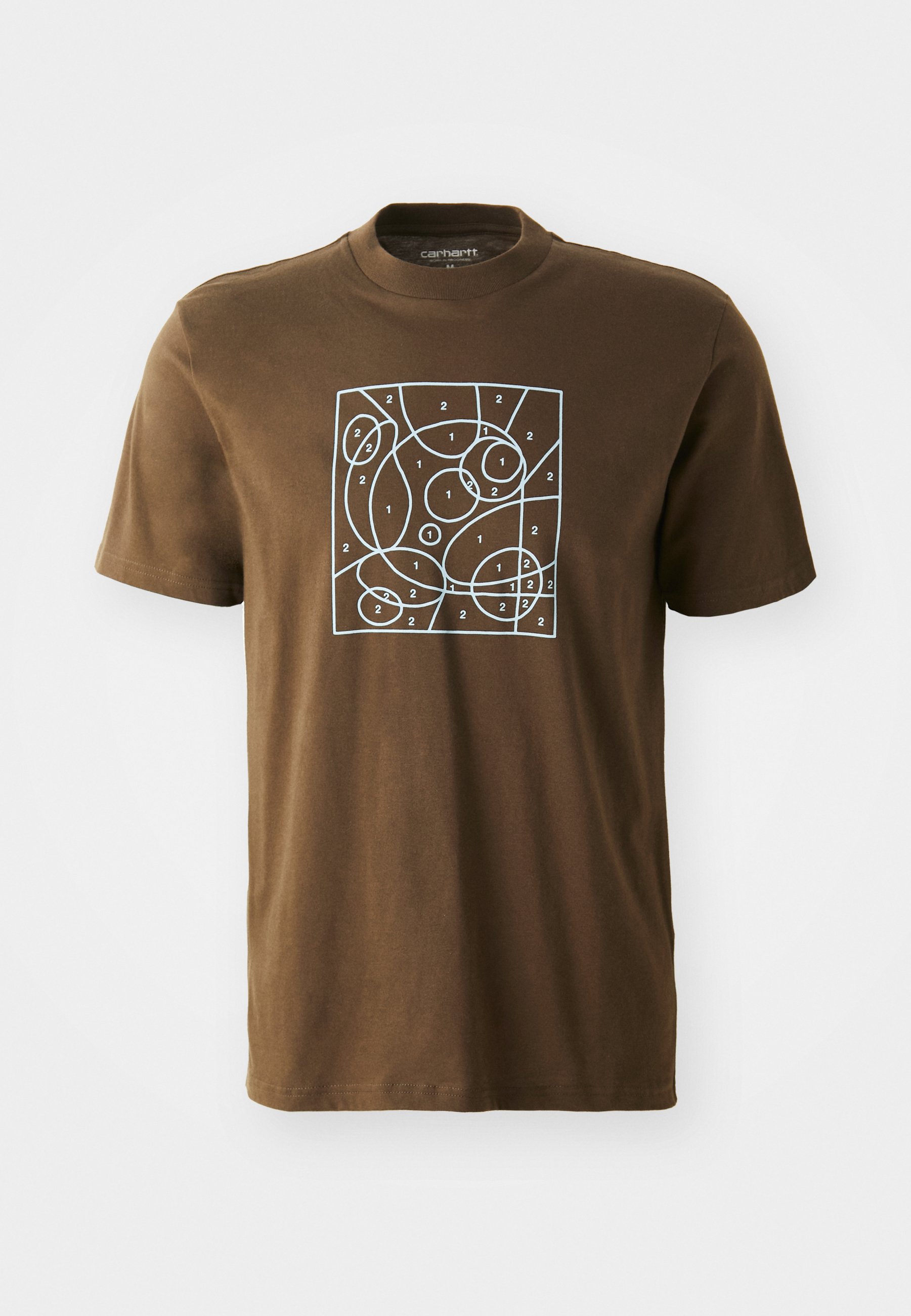 ★ドイツ発*carhartt WIP*新作*By The Numbers Tシャツ/LIBERICA Carhartt WIP By The Numbers T-Shirt | Liberica / Air Sky