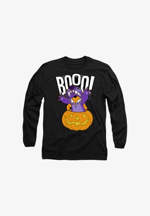 Disney, LILO STITCH LAUGHING PUMPKIN - Long sleeved top - black