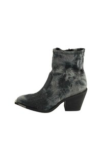 Bottines de cowboy / motard - black