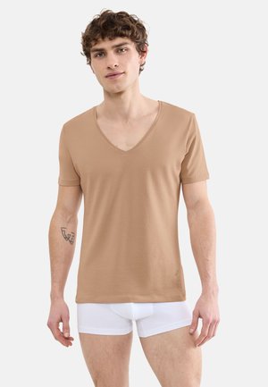 Sloggi, SLG BASE - Unterhemd/-shirt - smoked sand