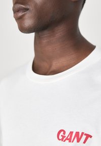 GANT WASHED GRAPHIC - Camiseta estampada - eggshell