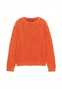 Strickpullover - orange