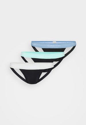 JOCK STRAP 3 PACK  - Alushousut - black/faded blue/caledon tint/beau