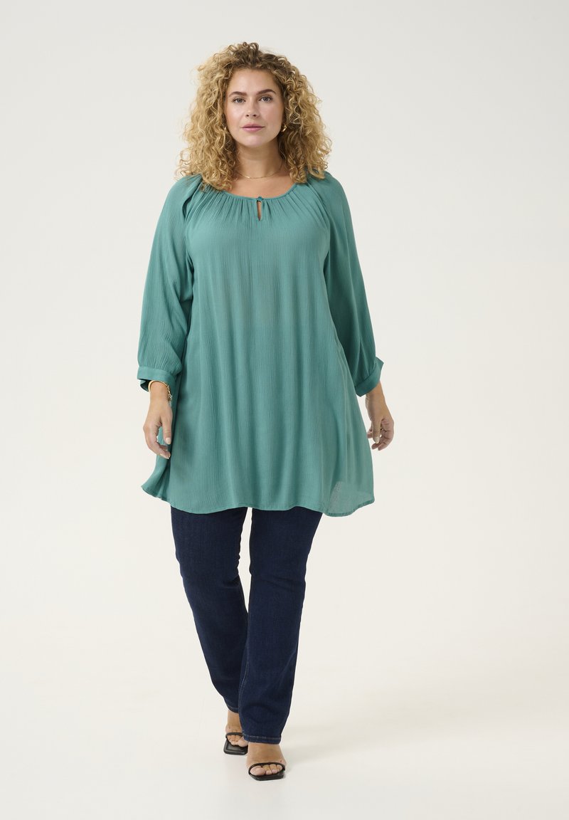 Kaffe Curve Blouse blauw