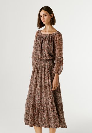Pepe Jeans DOROTEA - Maxikleid - earth brown