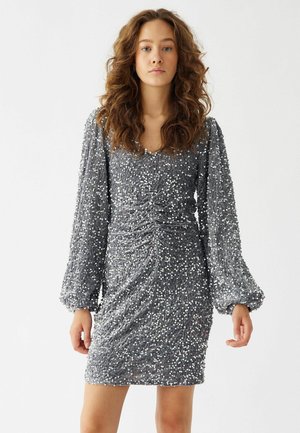 Juhlamekko - asphalt silver grey