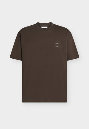 Samsøe Samsøe, JOEL T-SHIRT  - T-shirt basique - turkish coffee