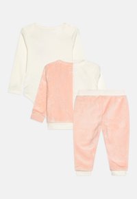 Guess NEWBORN ACTIVE ZIP PANTS SET - Regalo per nascita - pink/white