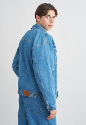 OVERSIZED JACKET - Τζιν μπουφάν - denim blue